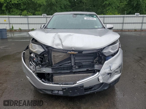 2021 Chevrolet Equinox LT with VIN 3GNAXUEV5MS139395, listed as a Copart auction lot 58463485 with 110,168 mi miles and Salvage title. Bid and sale history available at DreamBid. Image 5.