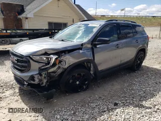 2019 GMC Terrain SLE with VIN 3GKALTEV2KL384035, listed as a Copart auction lot 51871775 with 72,035 mi miles and Salvage Title. Bid and sale history available at carsss.com. Image 1.
