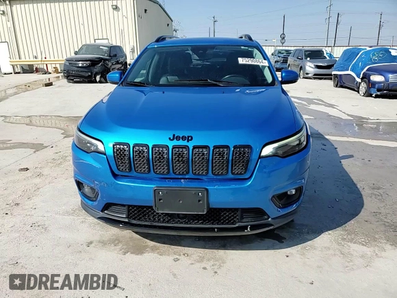 2021 Jeep Cherokee Latitude Plus with VIN 1C4PJLLB0MD112242, listed as a Copart auction lot 75290864 with 48,320 mi miles and Clean title. Bid and sale history available at DreamBid. Image 15.