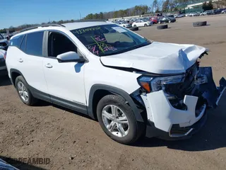 2022 GMC Terrain SLE with VIN 3GKALTEV5NL143719, listed as a IAAI auction lot 41757838 with 45,231 mi miles. Bid and sale history available at carsss.com. Image 13.