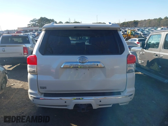 2013 Toyota 4Runner SR5 with VIN JTEZU5JR3D5058100, listed as a IAAI auction lot 41259630 with 177,767 mi miles and . Bid and sale history available at DreamBid. Image 16.