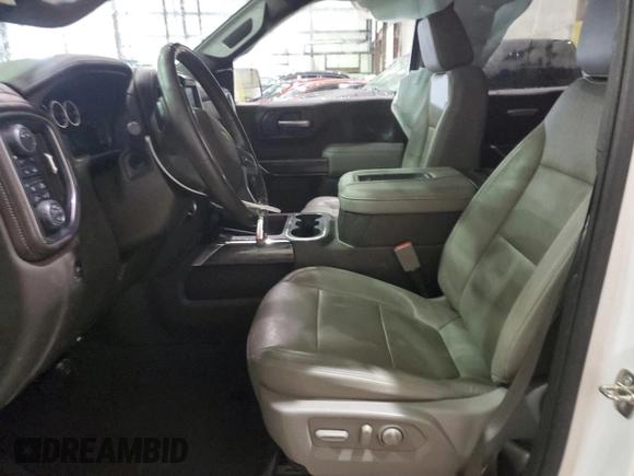 2020 Chevrolet Silverado 1500 LTZ with VIN 3GCUYGED4LG331937, listed as a Copart auction lot 45133695 with 38,065 mi miles and Salvage Title. Bid and sale history available at DreamBid. Image 7.