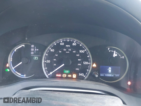 2014 Lexus CT 200h with VIN JTHKD5BH0E2193886, listed as a IAAI auction lot 41745546 with 110,008 mi miles and . Bid and sale history available at DreamBid. Image 7.