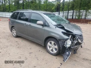2013 Toyota Sienna LE AAS with VIN 5TDKK3DC8DS395007, listed as a Copart auction lot 54950905 with Not provided miles and Salvage title. Bid and sale history available at DreamBid. Image 4.