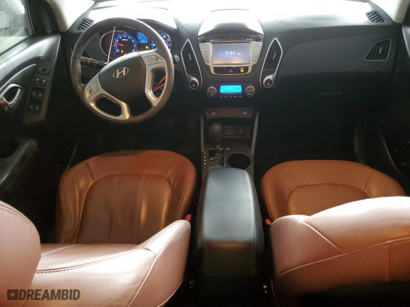 2011 Hyundai Tucson Limited with VIN KM8JUCAC1BU315061, listed as a Copart auction lot 45864255 with 55,057 mi miles and Salvage Title. Bid and sale history available at carsss.com. Image 8.