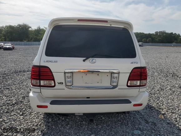 2006 Lexus LX 470 with VIN JTJHT00W564011069, listed as a Copart auction lot 54151835 with 381,667 mi miles and Clean Title. Bid and sale history available at carsss.com. Image 6.