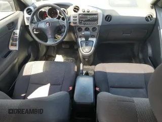 2005 Pontiac Vibe with VIN 5Y2SM63825Z470910, listed as a Copart auction lot 55937495 with 217,815 mi miles and Clean Title. Bid and sale history available at DreamBid. Image 8.