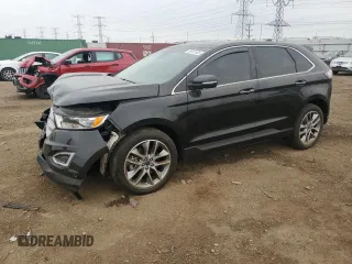 2017 Ford Edge Titanium z VIN 2FMPK4K80HBC01678, wystawiony jako Copart lot #53441505 z przebiegiem 25 520 mil mil oraz Szkoda całkowita • Salvage title. Historia ofert i sprzedaży dostępna na DreamBid. Obrazek 1.