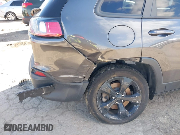2019 Jeep Cherokee Latitude Plus with VIN 1C4PJMLB8KD292542, listed as a IAAI auction lot 41600044 with 72,922 mi miles and . Bid and sale history available at DreamBid. Image 6.