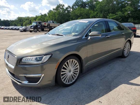 2017 Lincoln MKZ Hybrid Reserve with VIN 3LN6L5MU8HR611221, listed as a Copart auction lot 63391735 with 154,584 mi miles and Clean title. Bid and sale history available at DreamBid. Image 1.