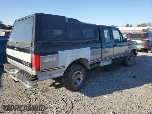 1995 Ford F-150 with VIN 1FTEX14N6SKB67175, listed as a Copart auction lot 73457384 with 292,677 mi miles and Salvage Title. Bid and sale history available at carsss.com. Image 3.