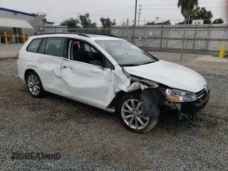 2017 Volkswagen Golf SportWagen SE with VIN 3VWC17AU2HM502504, listed as a Copart auction lot 76162504 with 79,020 mi miles and Salvage Title. Bid and sale history available at carsss.com. Image 4.