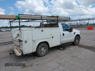 2008 Ford F-250 with VIN 1FDNF20528EB25359, listed as a IAAI auction lot 42334624 with 127,005 mi miles and . Bid and sale history available at DreamBid. Image 4.