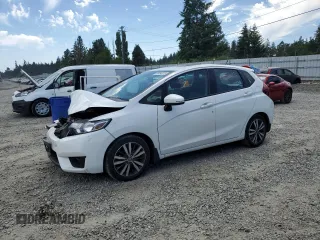 2015 Honda Fit EX-L z VIN 3HGGK5H88FM762922, wystawiony jako Copart lot #60454975 z przebiegiem 157 637 mil mil oraz Szkoda całkowita • Salvage title. Historia ofert i sprzedaży dostępna na DreamBid. Obrazek 1.