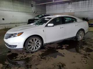 2016 Lincoln MKS EcoBoost with VIN 1LNHL9FT7GG601211, listed as a Copart auction lot 45503955 with 74169 miles and Clean Title. Bid and sale history available at carsss.com. Image 1.