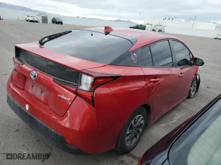 2022 Toyota Prius L Eco with VIN JTDKAMFU7N3158283, listed as a Copart auction lot 45386045 with 0 mi miles and Salvage Title. Bid and sale history available at carsss.com. Image 3.