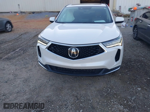 2023 Acura RDX w/Advance Package with VIN 5J8TC2H73PL004653, listed as a IAAI auction lot 41158320 with 4,692 mi miles. Bid and sale history available at carsss.com. Image 12.