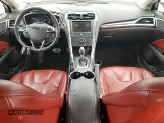 2014 Ford Fusion Titanium Hybrid with VIN 3FA6P0RU9ER160242, listed as a Copart auction lot 50209005 with 172,507 mi miles and Salvage Title. Bid and sale history available at carsss.com. Image 8.