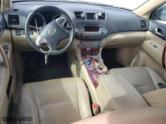2012 Toyota Highlander Limited with VIN 5TDYK3EH6CS089670, listed as a Copart auction lot 49281035 with 158,068 mi miles and Salvage Title. Bid and sale history available at carsss.com. Image 8.