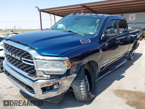 2022 Ram 2500 Big Horn with VIN 3C6UR5DL9NG149414, listed as a IAAI auction lot 42341514 with 102,536 mi miles and . Bid and sale history available at DreamBid. Image 2.