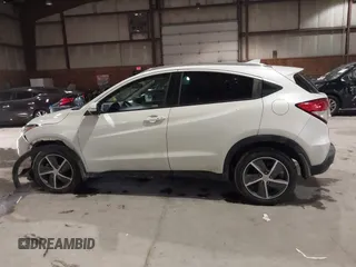 2022 Honda HR-V EX with VIN 3CZRU6H51NM729041, listed as a IAAI auction lot 41196201 with 61,407 mi miles. Bid and sale history available at carsss.com. Image 15.