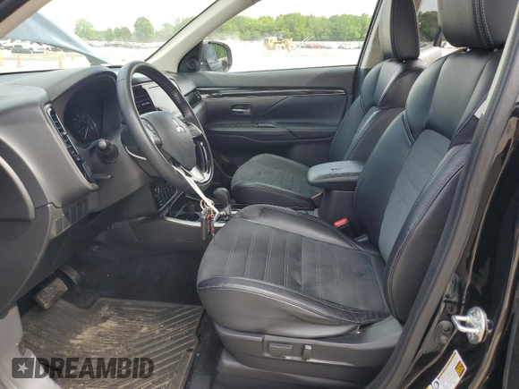 2019 Mitsubishi Outlander ES with VIN JA4AZ3A35KZ013078, listed as a Copart auction lot 57464235 with 98,409 mi miles and Salvage title. Bid and sale history available at DreamBid. Image 7.