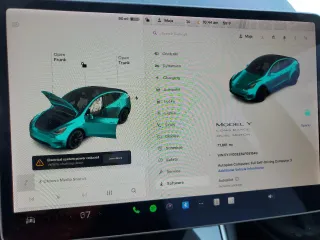 2020 Tesla Model Y Long Range with VIN 5YJYGDEE6LF051549, listed as a Copart auction lot 55063805 with 77,861 mi miles and Salvage Title. Bid and sale history available at DreamBid. Image 9.
