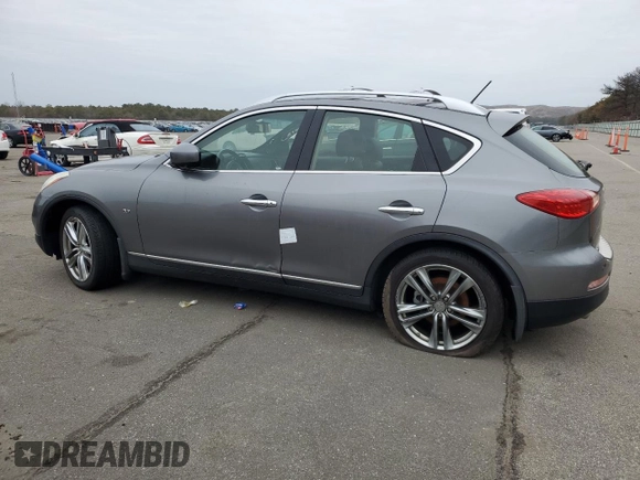 2014 Infiniti QX50 Journey with VIN JN1BJ0HR1EM191987, listed as a Copart auction lot 47400395 with 0 mi miles and Salvage Title. Bid and sale history available at carsss.com. Image 2.