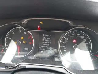 2014 Audi A4 Premium Plus with VIN WAUFFAFL5EN003791, listed as a IAAI auction lot 41481960 with 95,208 mi miles. Bid and sale history available at carsss.com. Image 7.