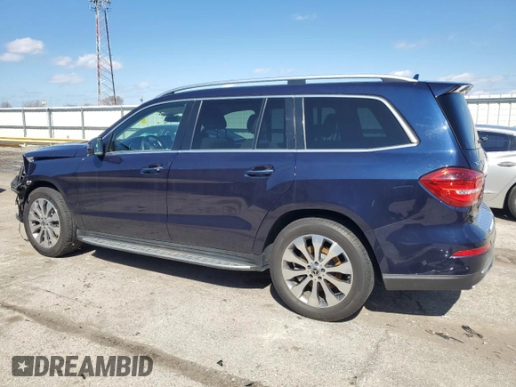 2018 Mercedes-Benz GLS 450 z VIN 4JGDF6EE8JB135543, wystawiony jako Copart lot #50230985 z przebiegiem 103 947 mil mil oraz Tytuł czysty. Historia ofert i sprzedaży dostępna na DreamBid. Obrazek 2.