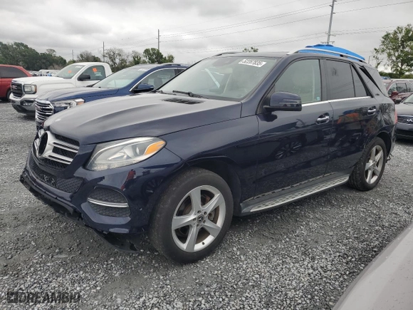 2017 Mercedes-Benz GLE with VIN 4JGDA5HB5HA923027, listed as a Copart auction lot 52287835 with 89,137 mi miles and Clean Title. Bid and sale history available at carsss.com. Image 1.