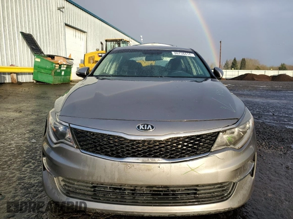 2018 Kia Optima LX with VIN 5XXGT4L39JG210194, listed as a Copart auction lot 86738414 with 54,713 mi miles and Salvage Title. Bid and sale history available at carsss.com. Image 5.