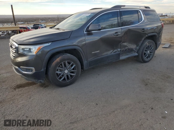 2019 GMC Acadia SLT with VIN 1GKKNMLS1KZ139247, listed as a Copart auction lot 43698205 with 88,269 mi miles and Salvage Title. Bid and sale history available at carsss.com. Image 1.