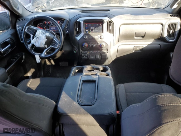2020 Chevrolet Silverado 1500 LT with VIN 3GCUYDED1LG292402, listed as a Copart auction lot 44575375 with 33,714 mi miles and Salvage Title. Bid and sale history available at carsss.com. Image 8.
