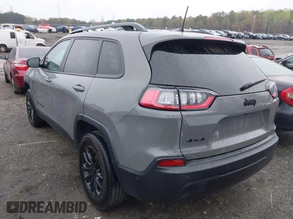 2023 Jeep Cherokee Altitude Lux with VIN 1C4PJMMB8PD114958, listed as a IAAI auction lot 41862302 with 64,341 mi miles. Bid and sale history available at carsss.com. Image 3.