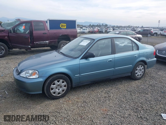 2000 Honda Civic VP z VIN 2HGEJ6618YH521482, wystawiony jako IAAI lot #41940776 z przebiegiem 77 745 mil mil oraz . Historia ofert i sprzedaży dostępna na DreamBid. Obrazek 2.