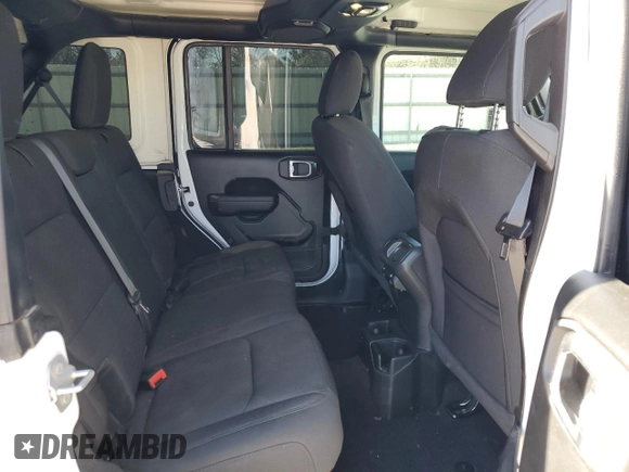 2023 Jeep Wrangler Sport S with VIN 1C4HJXDG3PW522449, listed as a Copart auction lot 41622185 with 25,436 mi miles and Salvage Title. Bid and sale history available at DreamBid. Image 11.