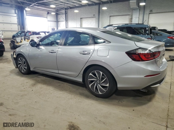 2019 Honda Insight Touring with VIN 19XZE4F95KE014900, listed as a Copart auction lot 46952445 with 36,405 mi miles and Salvage Title. Bid and sale history available at carsss.com. Image 2.