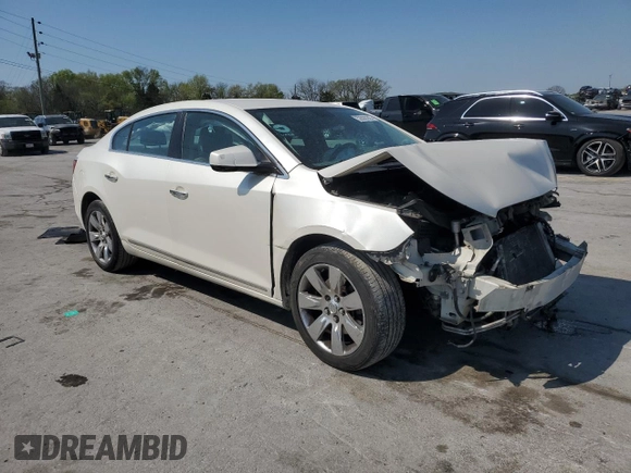 2012 Buick LaCrosse Premium 1 with VIN 1G4GD5E37CF114156, listed as a Copart auction lot 52630285 with 286,108 mi miles and Clean title. Bid and sale history available at DreamBid. Image 4.