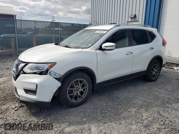 2020 Nissan Rogue SV with VIN 5N1AT2MT6LC810890, listed as a Copart auction lot 60588285 with 145,949 mi miles and Salvage title. Bid and sale history available at DreamBid. Image 1.