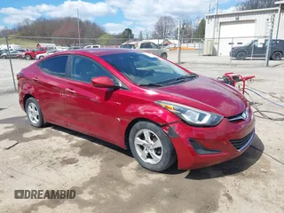 2015 Hyundai Elantra SE z VIN 5NPDH4AE5FH573354, wystawiony jako IAAI lot #41891143 z przebiegiem 161 821 mil mil oraz . Historia ofert i sprzedaży dostępna na DreamBid. Obrazek 1.