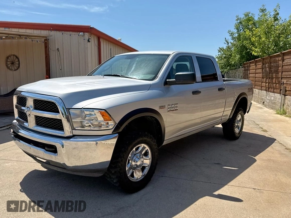 2017 Ram 2500 Tradesman с VIN 3C6UR5CJ2HG693306, выставлен на аукционе Copart как лот 65832455 с пробегом 184 484 миль миль и Чистый • Clean title. История ставок и продаж доступна на DreamBid. Изображение 2.