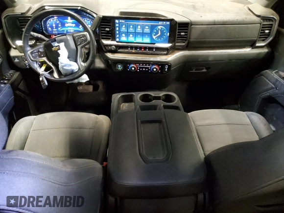 2024 Chevrolet Silverado 1500 LT with VIN 1GCRDDEDXRZ168929, listed as a Copart auction lot 71499664 with 21,978 mi miles and Clean Title. Bid and sale history available at DreamBid. Image 8.