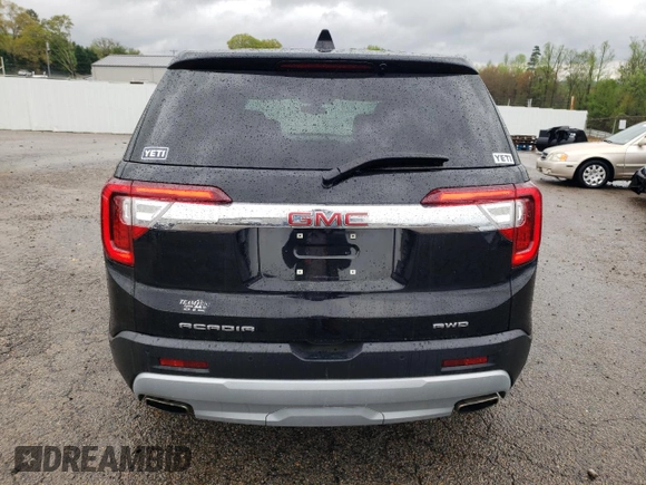 2020 GMC Acadia SLE with VIN 1GKKNRLS7LZ240632, listed as a Copart auction lot 52028205 with 51,767 mi miles and Salvage title. Bid and sale history available at DreamBid. Image 6.