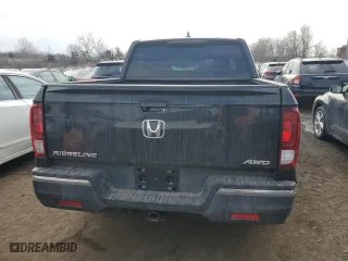 2017 Honda Ridgeline RTL-T with VIN 5FPYK3F68HB024075, listed as a Copart auction lot 47408435 with 89,264 mi miles and Salvage Title. Bid and sale history available at carsss.com. Image 6.