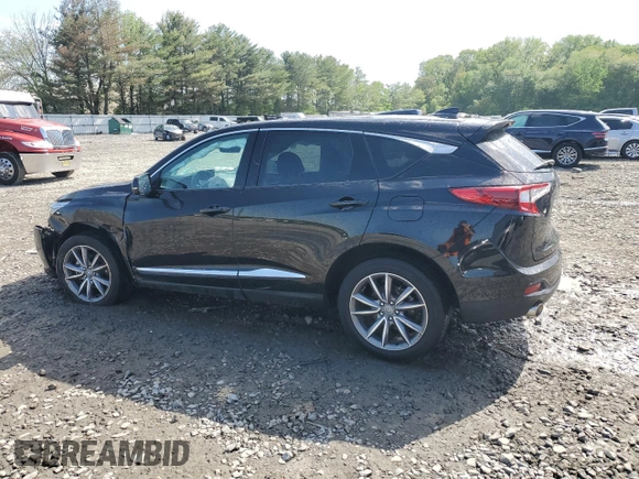 2021 Acura RDX Technology with VIN 5J8TC2H54ML001707, listed as a Copart auction lot 56026285 with 75,720 mi miles and Salvage title. Bid and sale history available at DreamBid. Image 2.