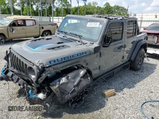 2022 Jeep Wrangler Unlimited Rubicon with VIN 1C4JJXR69NW206276, listed as a Copart auction lot 55247595 with 39,273 mi miles and Salvage title. Bid and sale history available at DreamBid. Image 1.