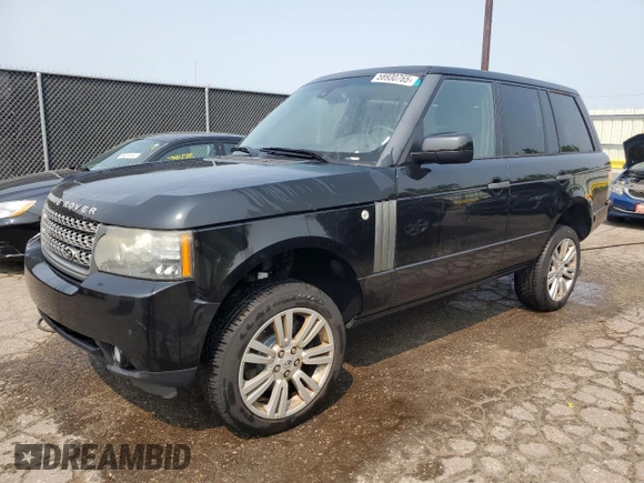 2010 Land Rover Range Rover HSE Lux with VIN SALMF1D44AA324687, listed as a Copart auction lot 58930765 with 148,639 mi miles and Clean title. Bid and sale history available at DreamBid. Image 1.