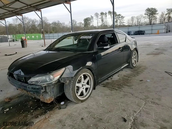 2014 Scion tC with VIN JTKJF5C73E3075721, listed as a Copart auction lot 42912045 with 138,264 mi miles and Salvage Title. Bid and sale history available at carsss.com. Image 10.