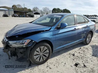 2019 Volkswagen Jetta S с VIN 3VWCB7BU0KM215908, выставлен на аукционе Copart как лот 48532835 с пробегом 19 386 миль миль и Списание • Salvage title. История ставок и продаж доступна на DreamBid. Изображение 1.